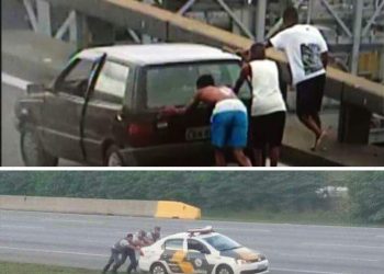 Perseguição em São Paulo já dura mais de 6h!