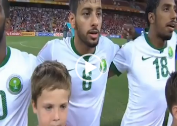 Hino nacional da Arábia Saudita na Copa do Mundo da Rússia