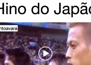 Hino nacional do Japão na Copa do Mundo da Rússia