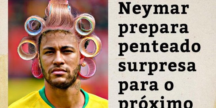 Neymar prepara penteado surpresa para o próximo jogo do Brasil
