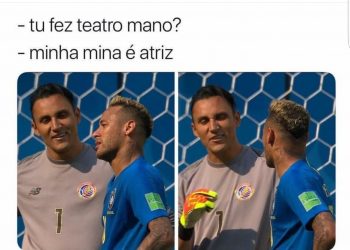 Neymar teatro