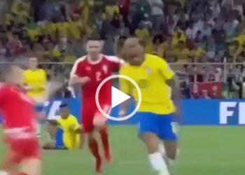 Neymar caindo vira meme na Internet