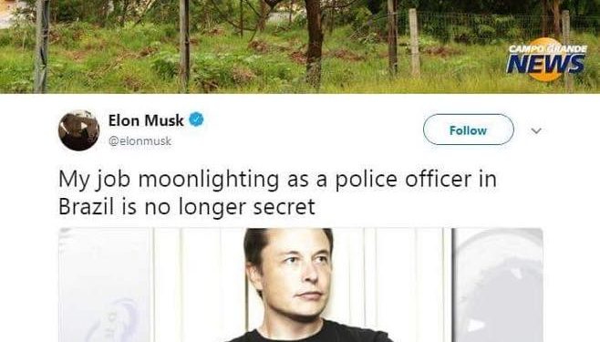 Elon Musk policial no Brasil?