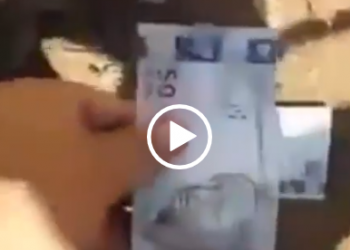 Caiu na propaganda enganosa do dinheiro no chão