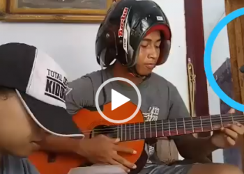 Irmão com chinelo no capacete ficou demais!