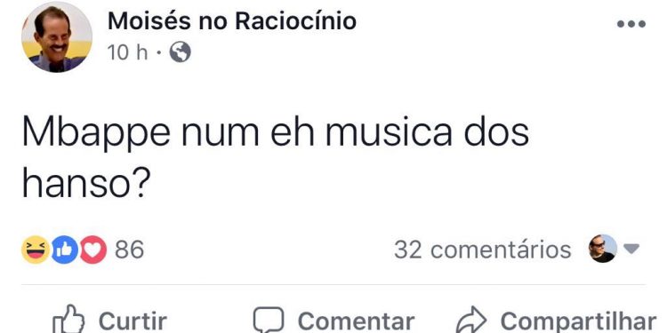 Mbappe não é uma música dos Hanson?