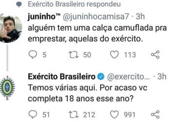 Calça camuflada exercito