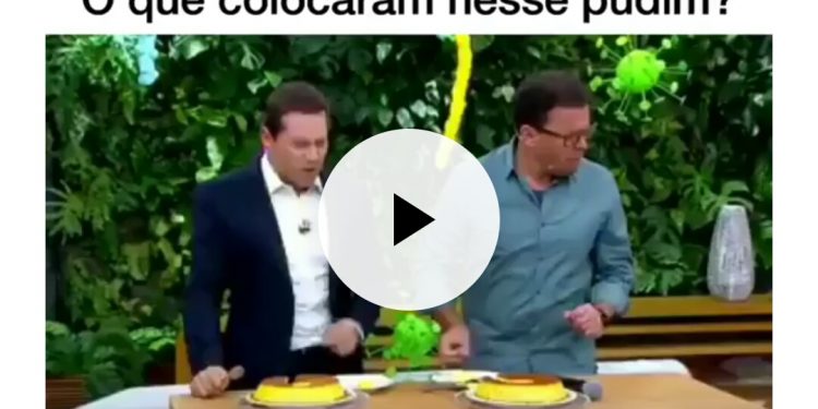 O que colocaram nesse pudim?