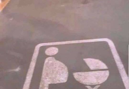 Finalmente uma vaga especial para gordo com churrasqueira