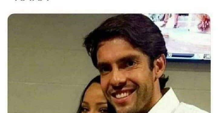 Kaká encontrou a Rihanna e disse: