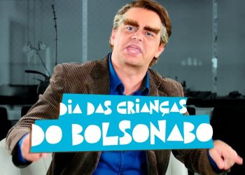 Dia das criança com o Bolsonabo