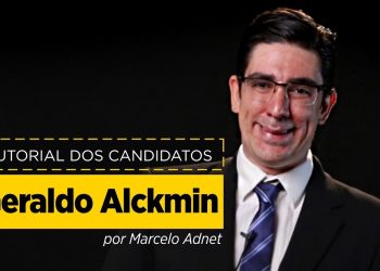 Marcelo Adnet imitando Geraldo Alckmin
