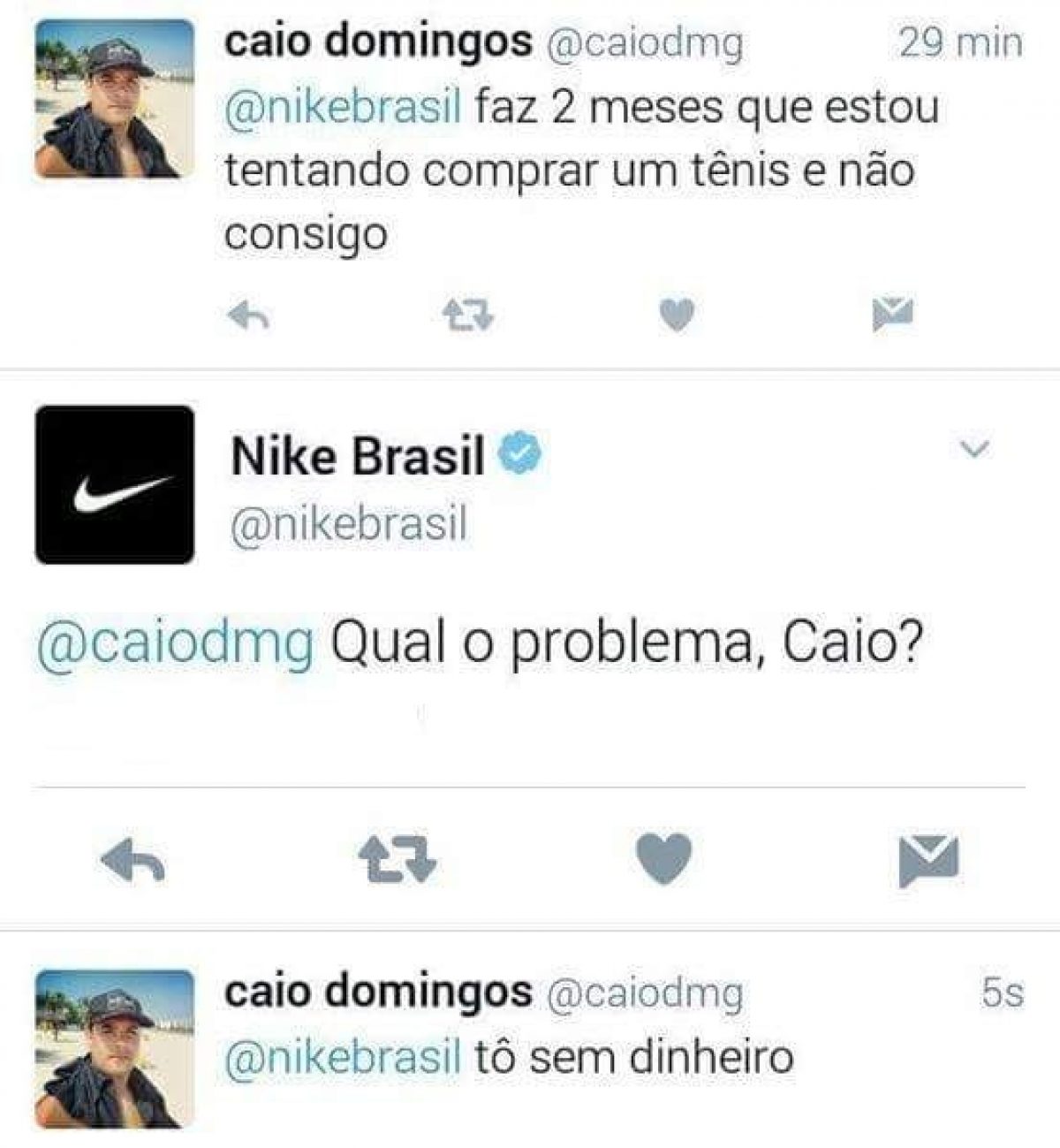 comprar no site da nike