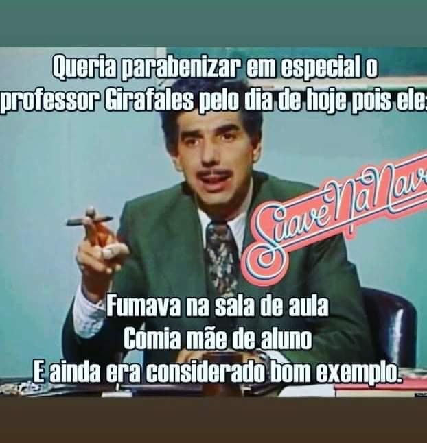 Professor Girafales exemplo