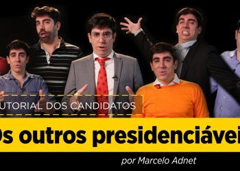 Marcelo Adnet imita Boulos, Amoêdo, Meirelles, Alvaro Dias, Eymael, Vera Lucia e João Goulart Filho