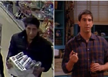 Fãs da série 'Friends' apontam semelhança entre suspeito de roubo na Inglaterra com o ator