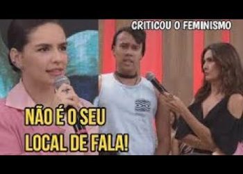 KÉFERA DISCUTE COM PARTICIPANTE AO VIVO NO ENCONTRO COM FÁTIMA BERNARDES