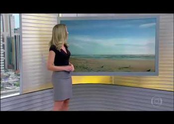 Previsão do tempo em Curitiba. Praia em Curitiba??!!! Só no Bom Dia Brasil!!