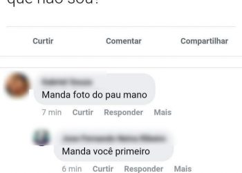 namorada acha que é gay