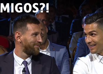 MESSI e CRISTIANO RONALDO de um jeito que você NUNCA VIU