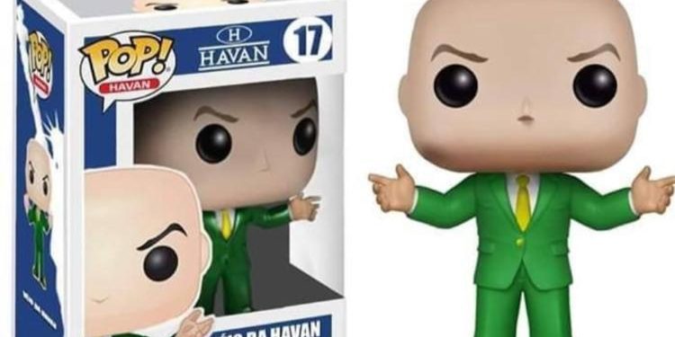 veio da havan boneco pop