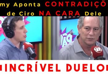 TRETA! Samy Dana explana contradições de Ciro Gomes na Cara dele no Pânico ao Vivo