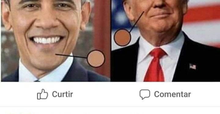 Trump é o primeiro presidente negro dos EUA e aqui esta a prova.