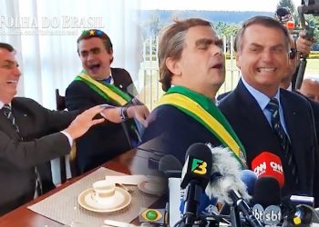 Bolsonaro escala humorista Carioca para responder imprensa