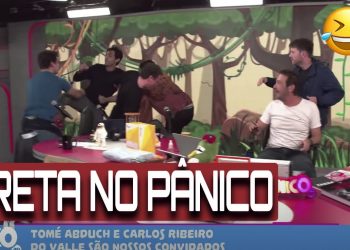 André Marinho x Tomé Abduch caem na porrada ao vivo no Pânico na Radio